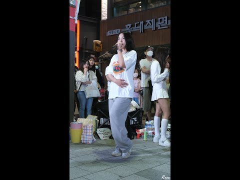 2305 댄스팀 레이디비 '시온'（LADYB 'SiOn'）'롤린' ◎홍대 버스킹 4K세로직캠 by Raon