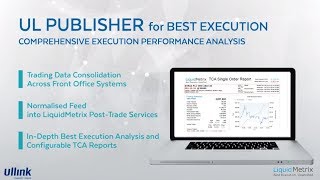 UL PUBLISHER for BEST EXECUTION