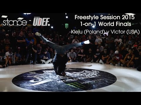 Freestyle Session 2015 1-v-1 Final // Kleju vs Victor // .stance .UDEF
