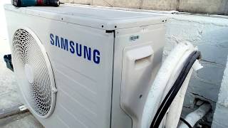 Minisplit inverter Samsung no enfría