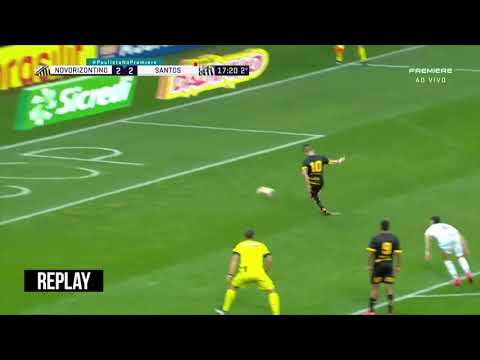 Guilherme Queiroz - 26.07.2020 - Novorizontino 3 x 2 Santos - Campeonato Paulista - 12ª Rodada
