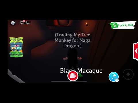 Making a Neon Black Macaque on Roblox Adopt Me