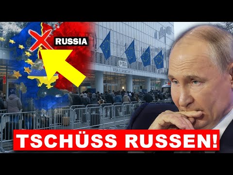 EU STOPPT russische VISA – Millionen Russen von Europa ABGESCHNITTEN!