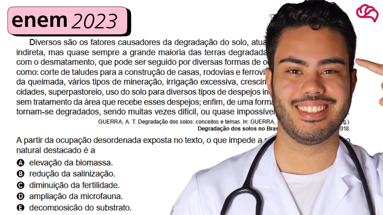 Resolução em Vídeo — Questão 83 ENEM 2023