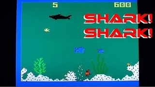 Shark! Shark! on the Intellivision (Flashback) - gameplay & commentary