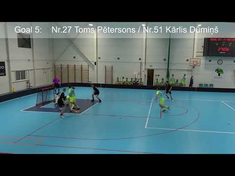 Floorball U18 Rubene/KSS - FS Masters/Ulbroka 18.01.2023