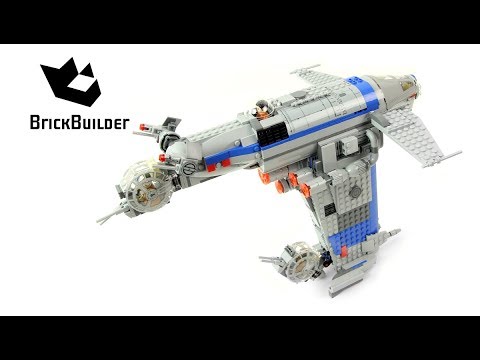 Vidéo LEGO Star Wars 75188 : Resistance Bomber