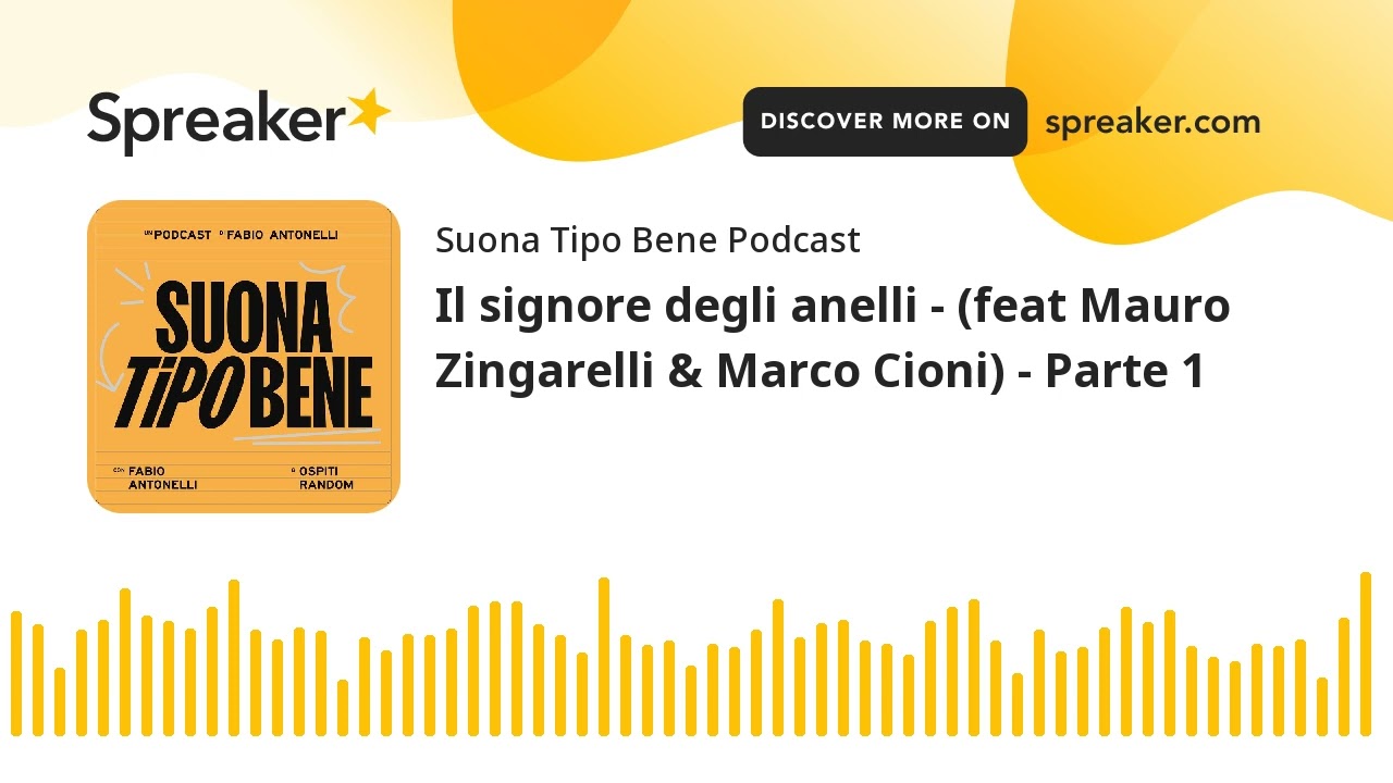 Il signore degli anelli - (feat Mauro Zingarelli & Marco Cioni) - Parte 1