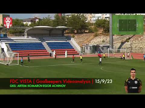 FDC Vista(Russia) Goalkeepers Analysis.15/09/2023  #goalkeeping #goalkeepertraining #решенияаратарей