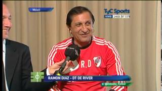 Ramón Díaz sobre la camiseta rosa de Boca: "¿Rosada? Ah, que linda"