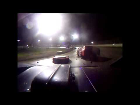 TriCity Speedway 7 18 2014 B Mod Dave Armstrong #34 Feature In Car Cam