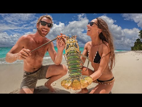 GIANT LOBSTER CATCH & COOK (Island Survival)