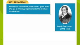 Behaviour Of Perfect Gas And Kinetic Theory