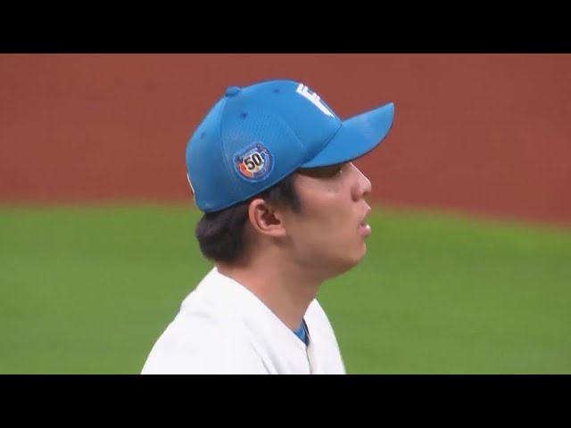 【12回表】最後は速球で空振り三振!! ファイターズ・田中正義 最終回を3人でピシャリと抑える!!  2024年6月16日 北海道日本ハムファイターズ 対 読売ジャイアンツ