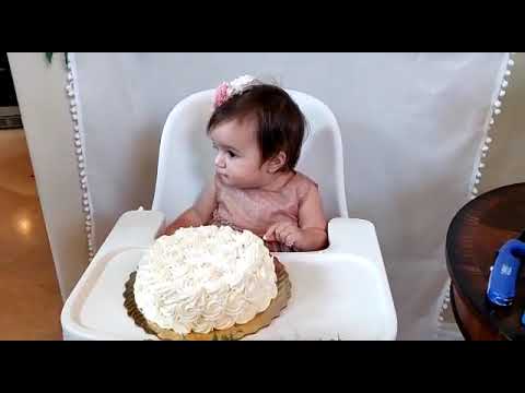 Karina Baby's 1st Birthday #smashcake