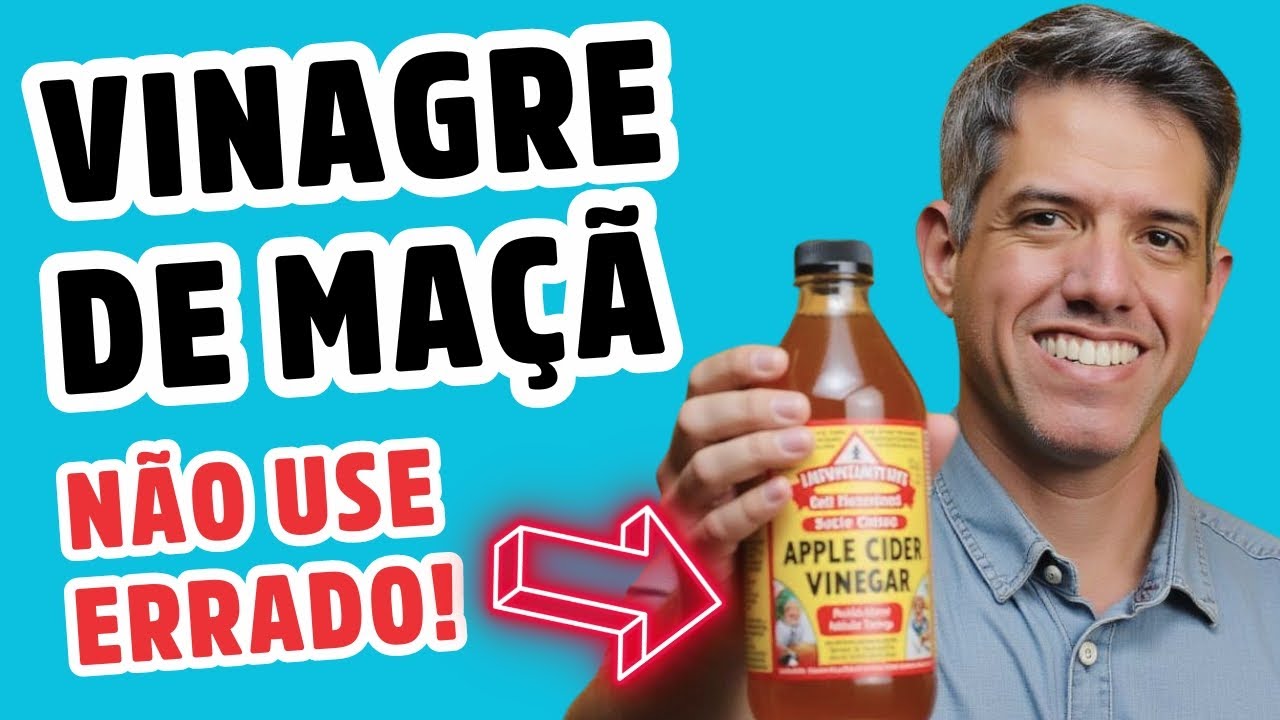 VINAGRE DE MAÇÃ - Você Está Usando da Maneira Errada! Dr Alain Dutra
