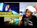 ** MITCH BREATHE!! ** Pentatonix - Carol of the Bells - "Christmas Under the Stars" | REACTION