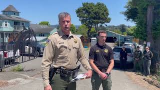 Press Conference in Miranda's Rescue Investigation