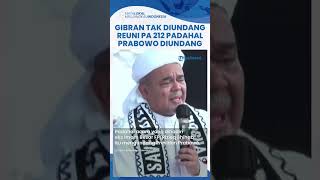 Wapres Gibran Tak Diundang PA 212 Padahal Prabowo Diundang, Panitia Sebut Adab Buruk dan Fufufafa