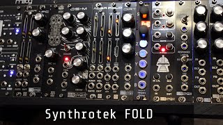 Video thumbnail for Synthrotek Fold Module for Eurorack - Demo | 4hp Wave Folder and Ring Mod by File Transfer Protocol