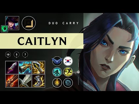 Caitlyn ADC vs Miss Fortune - KR Diamond Patch 25.23