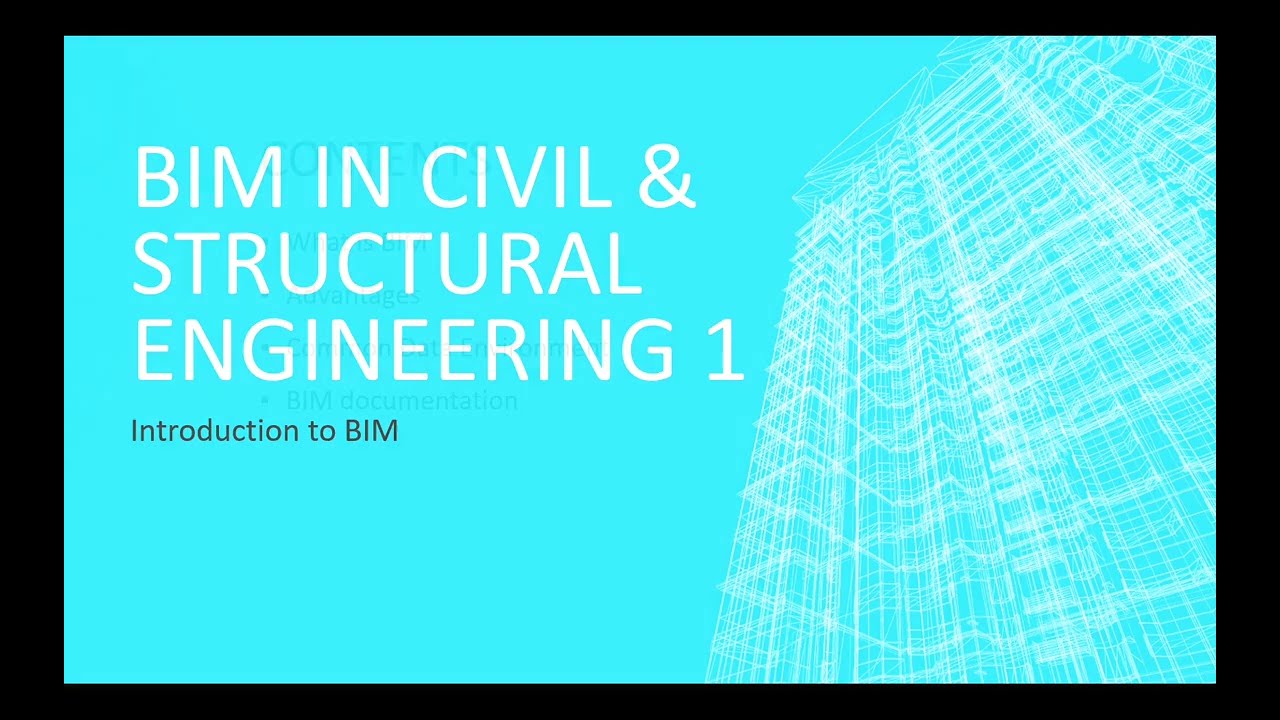 BIM 1 - Intro
