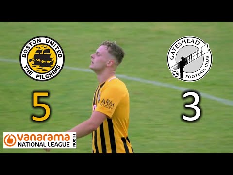 Boston United 5 Gateshead 3 - National League North Play-Off Semi-Final -  25th July 2020