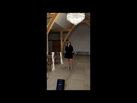 The wedding singer | Singer | North Yorkshire