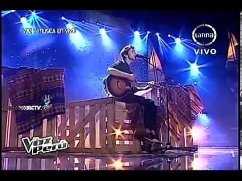 OJOS AZULES La Voz Peru  DANIEL LAZO HD