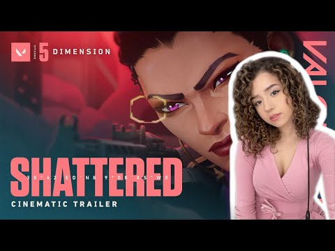 Pokimane Reacts to New Valorant Cinematic 'SHATTERED'