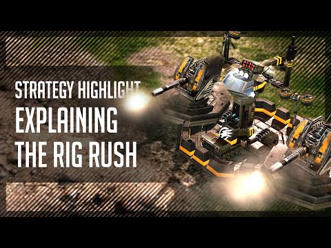 [C&C3: Kane's Wrath] Strategy Highlight - Explaining the Rig Rush in Two Games