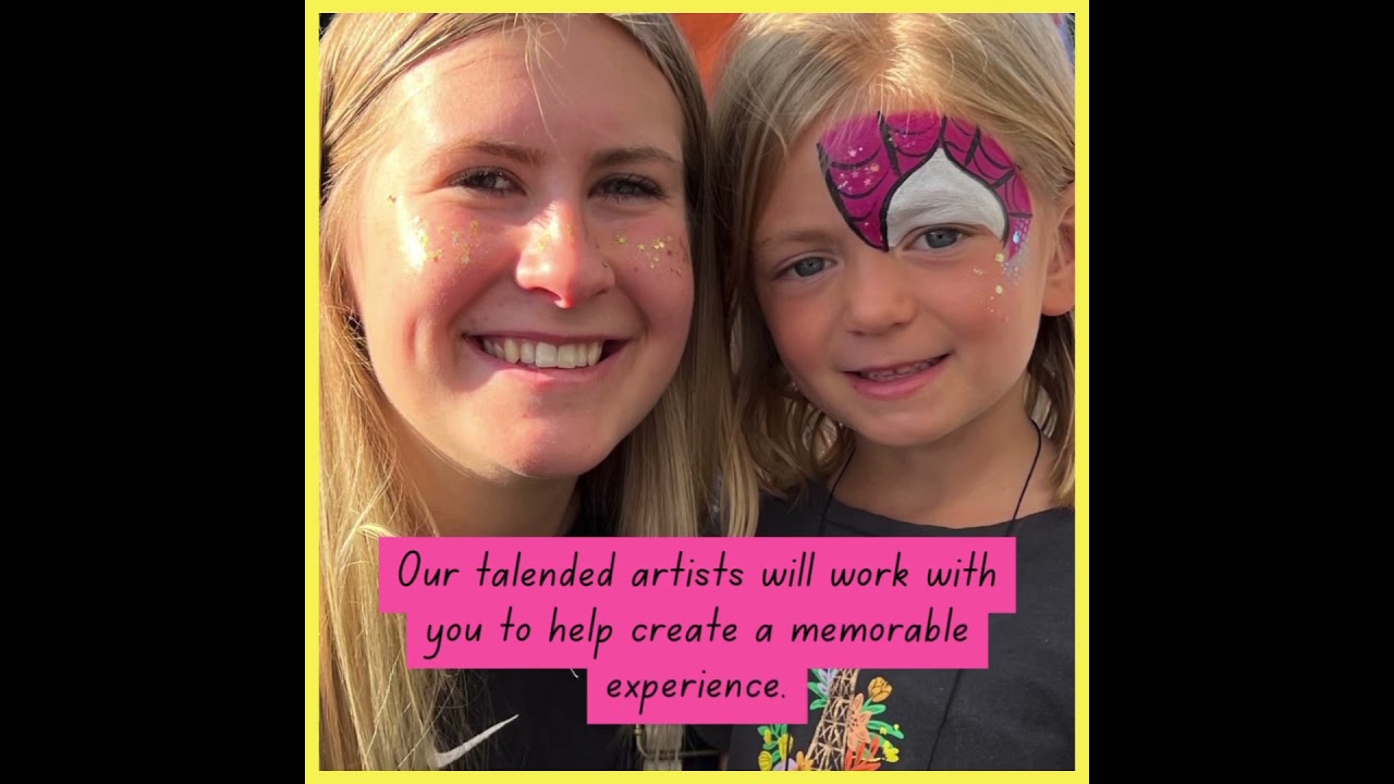 Promotional video thumbnail 1 for Prism and Palette Face  Painting
