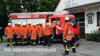 preview picture of video 'FF Lockhausen Cold Water Challenge 2014'