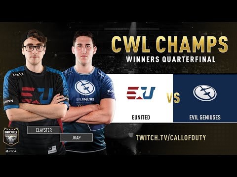 eUnited vs Evil Geniuses | CWL Champs 2019 | Day 4