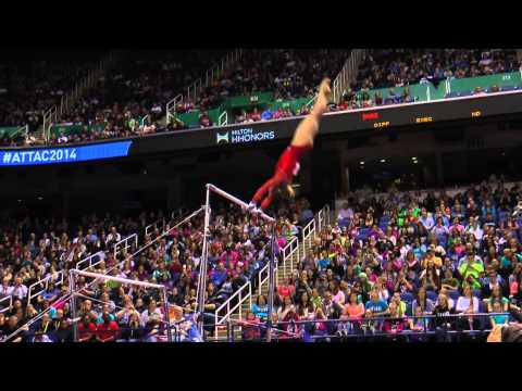 Brenna Dowell - Uneven Bars - 2014 AT&T American Cup