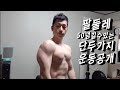 팔둘레 50넘길수있는 단두가지 운동공개
