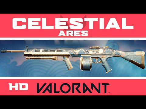 Celestial Ares VALORANT Skin IN-GAME | NEW Skins Showcase
