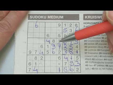 Need more Sudokus for this Isolation. (#488) Medium Sudoku puzzle. 03-24-2020