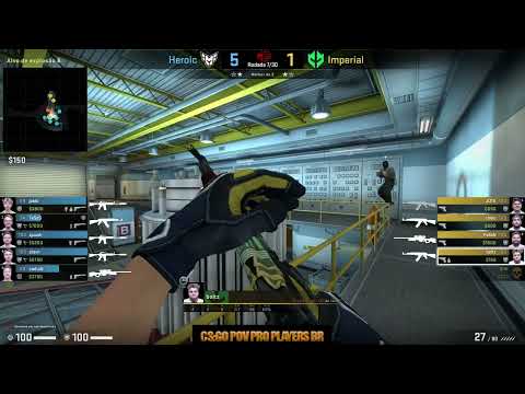 CSGO POV Imperial boltz (33/25) vs Heroic (Nuke) @ Semi Final BLAST Premier Spring Final 2023