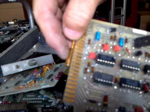How To Identify GOLD, Brass, Painted Gold, etc. In Electronic Circuit Boards Video