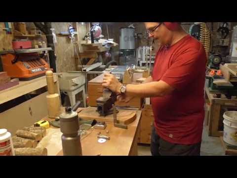 Woodturning - The building of the snake hollower