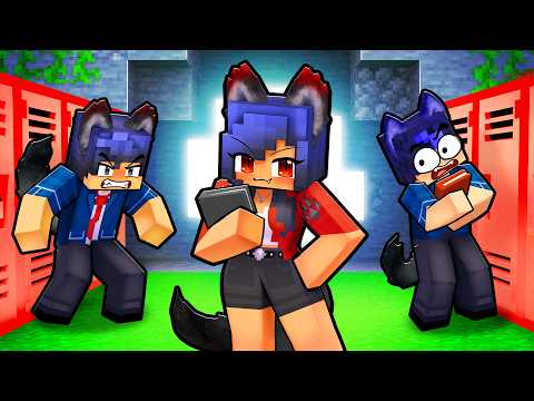 ONE GIRL at the ALPHA WOLF School!