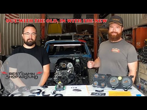 K5 Blazer gets Dakota Digital Gauge Cluster