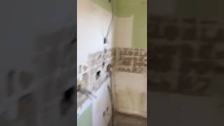Video before kitchen skim