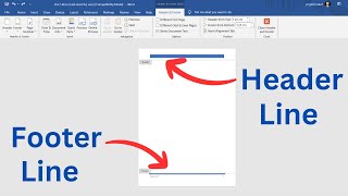 How to Add Line in Header and Footer in Word (2024)