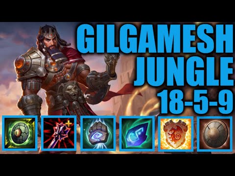 Smashing The Enemy With Gilgamesh Jungle | Smite