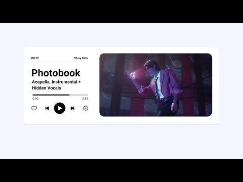 PHOTOBOOK - STRAY KIDS ACAPELLA, INSTRUMENTAL & HIDDEN VOCALS