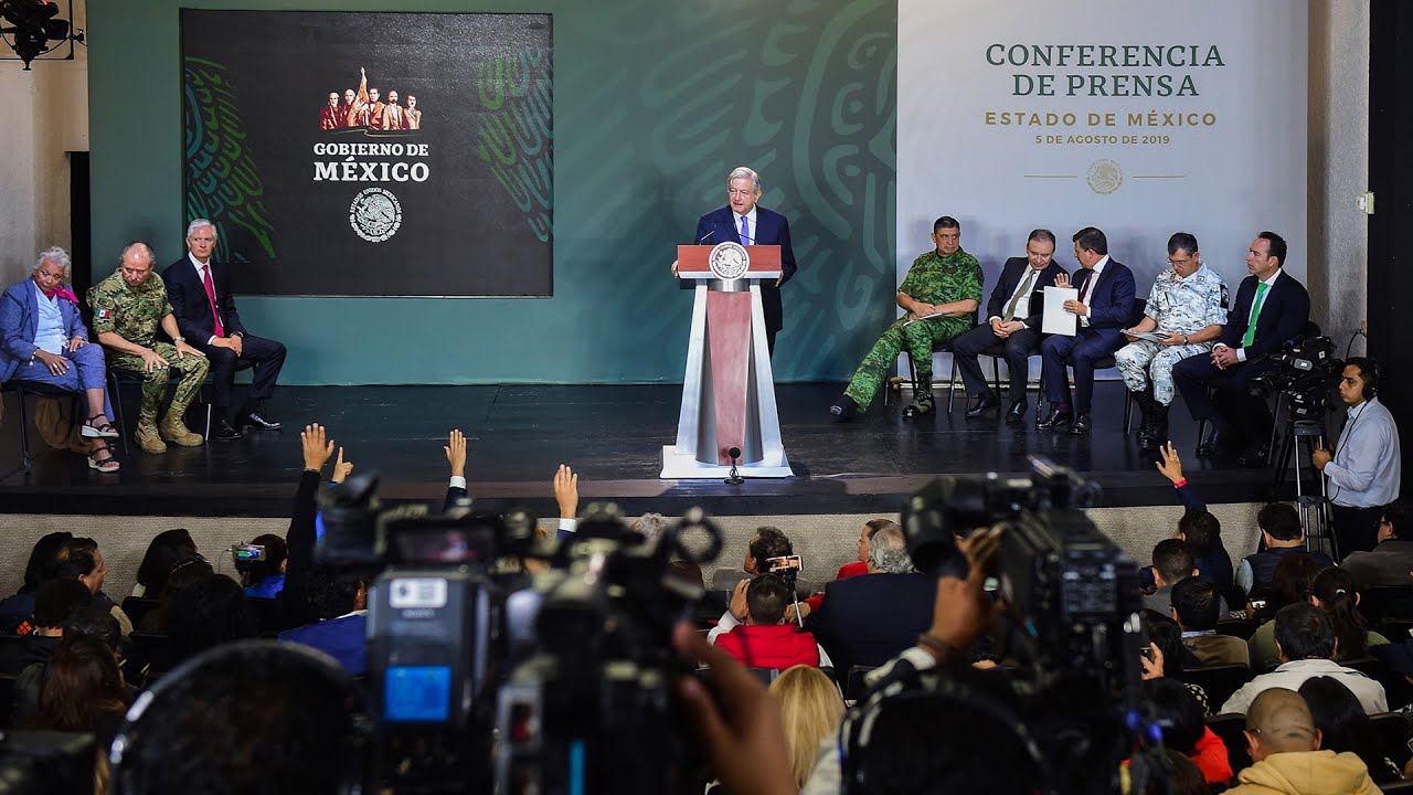 Mañanera de AMLO del 5 de agosto de 2019