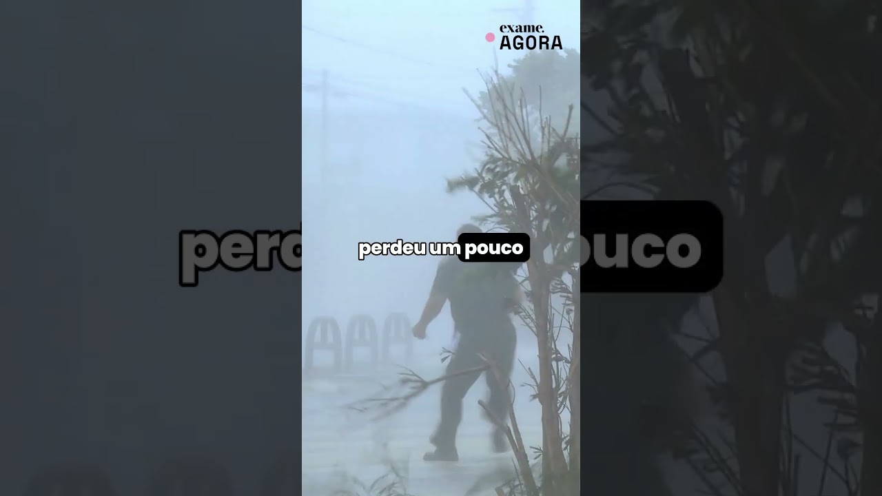 Furacão Milton atinge categoria máxima e deve atingir a Flórida nesta quarta-feira