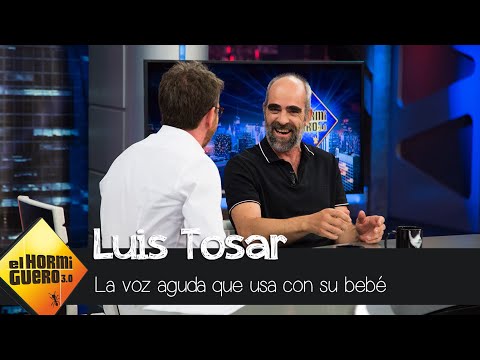 Luis Tosar sorprende con la voz aguda que pone con su bebé - El Hormiguero 3.0